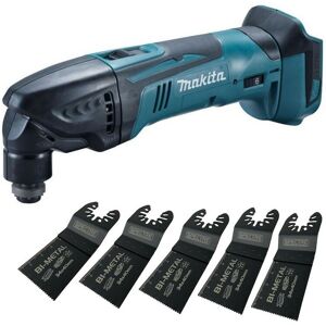 DTM50Z 18v lxt Li-Ion Cordless Multi Tool Bare Unit + 5 bim Plunge Blades - Makita DTM50Z 18v lxt Li-Ion Cordless Multi Tool Bare Unit + 5 bim Plunge Blades - Makita