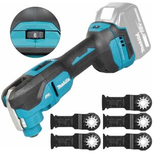 Makita DTM53Z 18v LXT Brushless Multi Tool Keyless Blade + 5 BIM Starlock Blades Makita DTM53Z 18v LXT Brushless Multi Tool Keyless Blade + 5 BIM Starlock Blades