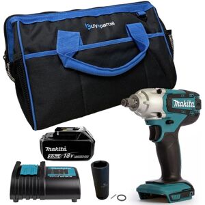 Makita DTW190Z 18v 1/2"" Impact Wrench Scaffolding + 21mm Socket + 3ah Battery Makita DTW190Z 18v 1/2"" Impact Wrench Scaffolding + 21mm Socket + 3ah Battery