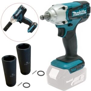 DTW190Z 18v Cordless 1/2'' Impact Wrench Scaffolding Tool + 2x 21mm Socket - Makita DTW190Z 18v Cordless 1/2'' Impact Wrench Scaffolding Tool + 2x 21mm Socket - Makita