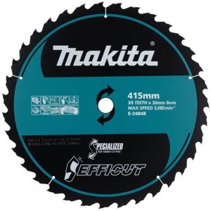 E-24848 Efficut t.c.t Saw Blade 415 x 30mm x 35T MAKE24848 - Makita E-24848 Efficut t.c.t Saw Blade 415 x 30mm x 35T MAKE24848 - Makita