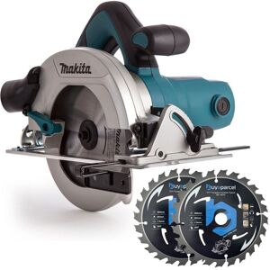 Makita - HS6601 240v Corded Electric Circular Saw 165mm 6.5 Inch 1050w + 2 Blades Makita - HS6601 240v Corded Electric Circular Saw 165mm 6.5 Inch 1050w + 2 Blades