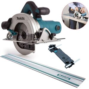 Makita - HS6601 240v Corded Electric Circular Saw 165mm Blade + 1.5m Guide Rail Makita - HS6601 240v Corded Electric Circular Saw 165mm Blade + 1.5m Guide Rail