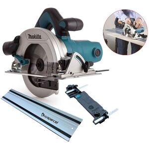 Makita HS6601 240v Corded Electric Circular Saw 165mm Blade + 1m BAP Guide Rail Makita HS6601 240v Corded Electric Circular Saw 165mm Blade + 1m BAP Guide Rail
