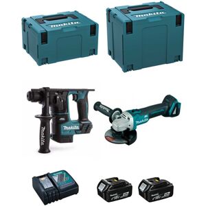 Makita - Kit DLX2125MJ1B (DGA504 + DHR171 + 2 x 4,0 Ah + DC18RC + makpac 3 + makpac 4) Makita - Kit DLX2125MJ1B (DGA504 + DHR171 + 2 x 4,0 Ah + DC18RC + makpac 3 + makpac 4)