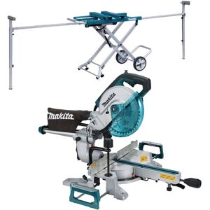 Makita LS0816F 240v 216mm 8.5"" Slide Compound Mitre Saw + DEAWST05 Leg Stand Makita LS0816F 240v 216mm 8.5"" Slide Compound Mitre Saw + DEAWST05 Leg Stand