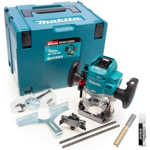 Makita RP001GZ02 40V XGT Brushless 1/2'' Plunge Router 12mm Bare + Trend Cutter Makita RP001GZ02 40V XGT Brushless 1/2'' Plunge Router 12mm Bare + Trend Cutter