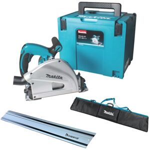 Makita - SP6000J 110v Plunge Cut Circular Saw 165mm Cased + 1x1.5m bap Rail + Bag Makita - SP6000J 110v Plunge Cut Circular Saw 165mm Cased + 1x1.5m bap Rail + Bag