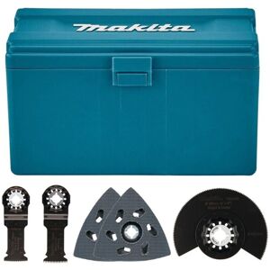 Makita Starlock Multi Tool 5 PC Carpentry Set Plunge Segment Blade DTM52 + Box Makita Starlock Multi Tool 5 PC Carpentry Set Plunge Segment Blade DTM52 + Box