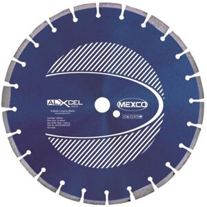 MEXCO ALXCEL3501025 Asphalt Looping Diamond Blade 350 x 25.4mm x 10mm Width MEXCO ALXCEL3501025 Asphalt Looping Diamond Blade 350 x 25.4mm x 10mm Width