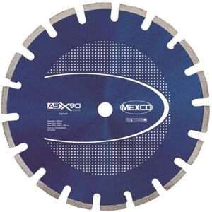 MEXCO ASX9030020 Asphalt X90 Grade Diamond Blade 300 x 20mm MEXASX90300 MEXCO ASX9030020 Asphalt X90 Grade Diamond Blade 300 x 20mm MEXASX90300