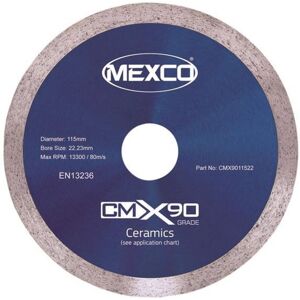 Mexco Ceramic Diamond Blade 115mm - Diamond Blade Mexco Ceramic Diamond Blade 115mm - Diamond Blade