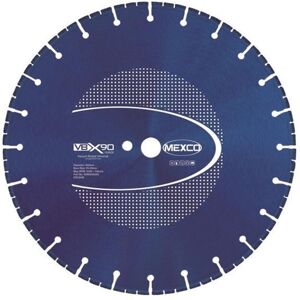 MEXCO VBX9035025 VBX90 Grade Universal Diamond Blade 350 x 25.4mm MEXVBX903505 MEXCO VBX9035025 VBX90 Grade Universal Diamond Blade 350 x 25.4mm MEXVBX903505