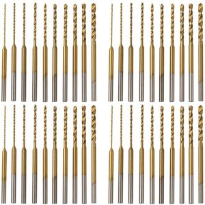Tlily - Micro-Twist Drill Bit Set - 40Pcs 0.6mm-2.2mm Tiny Drill Bit 2.35 Shank hss Mini Engraving Drill Bits Hole Drilling Tool Tlily - Micro-Twist Drill Bit Set - 40Pcs 0.6mm-2.2mm Tiny Drill Bit 2.35 Shank hss Mini Engraving Drill Bits Hole Drilling Tool