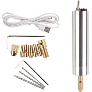 WOIYIC Mini USB Rechargeable Electric Resin Drill Cordless Engraving Pen Polishing Tool(0.5-3.2mm) WOIYIC Mini USB Rechargeable Electric Resin Drill Cordless Engraving Pen Polishing Tool(0.5-3.2mm)