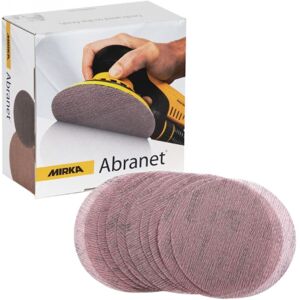 MIRKA Abranet Ø 125 mm Sanding Mesh Hook & Loop - All-Purpose MIRKA Abranet Ø 125 mm Sanding Mesh Hook & Loop - All-Purpose