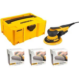 Mirka - Deros ii 5650cv 125/150mm Random Orbit Sander 240v in Case with Discs Mirka - Deros ii 5650cv 125/150mm Random Orbit Sander 240v in Case with Discs