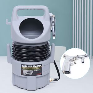 CNCEST Mobile Air Compressor Sandblast Gun 50 lbs Sand Blaster Pneumatic Blasting Tool CNCEST Mobile Air Compressor Sandblast Gun 50 lbs Sand Blaster Pneumatic Blasting Tool