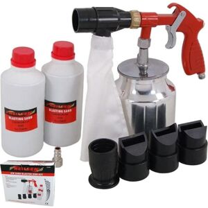Neilsen CT4694 - Air Sandblaster Gun Kit with Blasting Sand Grit 60 & 4 Nozzles Neilsen CT4694 - Air Sandblaster Gun Kit with Blasting Sand Grit 60 & 4 Nozzles