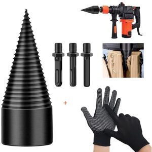 COOCHEER Pack 32mm Wood Drill Bits, Firewood Drill Bits, Step Drill Bits, Durable, High Precision, Wood Drill Bits, Firewood Drill Bits, Drill Cones, Drilling COOCHEER Pack 32mm Wood Drill Bits, Firewood Drill Bits, Step Drill Bits, Durable, High Precision, Wood Drill Bits, Firewood Drill Bits, Drill Cones, Drilling