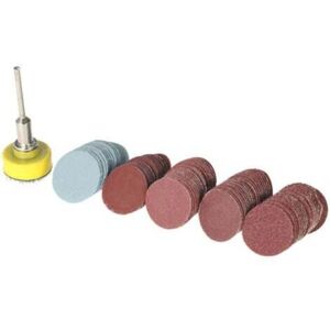 Pack of 100 abrasive discs, 25 mm (2.5 cm) sanding bands, 2.5 cm sanding pads, polishing pads + 1/8" shank rotary tool abrasive discs Pack of 100 abrasive discs, 25 mm (2.5 cm) sanding bands, 2.5 cm sanding pads, polishing pads + 1/8" shank rotary tool abrasive discs