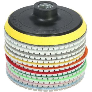 Linghhang - Pack of 12 4 inch 100mm Diamond Water Grinding Disc Soft Grinding Disc Linghhang - Pack of 12 4 inch 100mm Diamond Water Grinding Disc Soft Grinding Disc