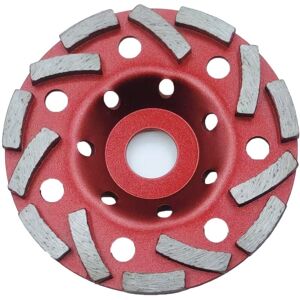 IKODM Pack of 2 Diamond Grinding Wheels 125 x 22.2 mm Double Row, Diamond Disc for Concrete, Stone, Masonry, Granite etc, Compatible with Angle Grinders IKODM Pack of 2 Diamond Grinding Wheels 125 x 22.2 mm Double Row, Diamond Disc for Concrete, Stone, Masonry, Granite etc, Compatible with Angle Grinders