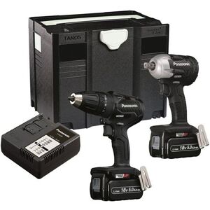 Panasonic - EYC242LJ2G31 EYC242LJ2G31 Twin Pack 18V 2 x 5.0Ah Li-ion PANC242LJ Panasonic - EYC242LJ2G31 EYC242LJ2G31 Twin Pack 18V 2 x 5.0Ah Li-ion PANC242LJ