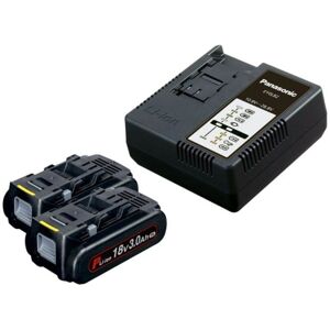 Panasonic - EYC953B32 EYC954B32 Battery & Charger Kit 18V 2 x 3.0Ah Li-ion PANC953B32 Panasonic - EYC953B32 EYC954B32 Battery & Charger Kit 18V 2 x 3.0Ah Li-ion PANC953B32