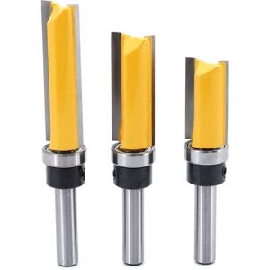 TEHTUY Pcs 8mm Wood Router Bit Copy Cutter Flush Shank Copy Router Groove Cutter Steel Cutting Shank TEHTUY Pcs 8mm Wood Router Bit Copy Cutter Flush Shank Copy Router Groove Cutter Steel Cutting Shank