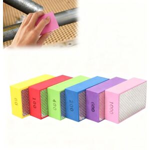 TEHTUY Pcs Diamond Hand Polishing Pads, Concrete Sanding Blocks, Durable, Sanding Sponge Pads for Tile, Porcelain, Stone, Ceramic, Granite, Marble, Glass, TEHTUY Pcs Diamond Hand Polishing Pads, Concrete Sanding Blocks, Durable, Sanding Sponge Pads for Tile, Porcelain, Stone, Ceramic, Granite, Marble, Glass,