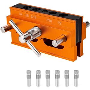 GOTRAYS Piece Drilling Jig Drill Guide Drill Guide Hinge Drilling Jig Oblique Pocket Hole Jig Kit Set GOTRAYS Piece Drilling Jig Drill Guide Drill Guide Hinge Drilling Jig Oblique Pocket Hole Jig Kit Set