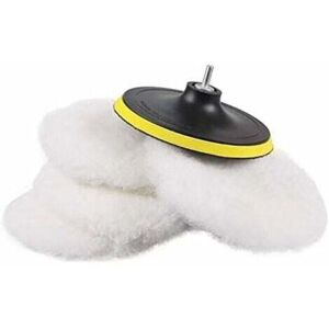TEHTUY pieces 180mm wool polishing sponge disc polishing pads for polishing machine TEHTUY pieces 180mm wool polishing sponge disc polishing pads for polishing machine