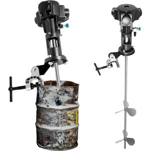 Cncest - Pneumatic Paint Mixer Bracket Mixer Drill Paint Mixer Coating Pneumatic Blender Air Agitator for Stirring Paint with Stainless Steel Blade Cncest - Pneumatic Paint Mixer Bracket Mixer Drill Paint Mixer Coating Pneumatic Blender Air Agitator for Stirring Paint with Stainless Steel Blade