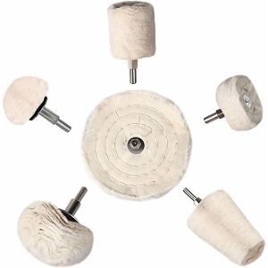 CYSLMUK Polishing Accessories, Cordless Screwdriver, Polishing Wheel/Pad/Cone, Conical Brush Set, Plush, Suitable for Drills CYSLMUK Polishing Accessories, Cordless Screwdriver, Polishing Wheel/Pad/Cone, Conical Brush Set, Plush, Suitable for Drills