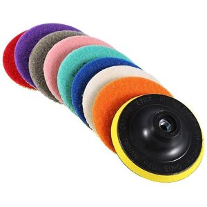 TEHTUY Polishing Granite, Diamond Polishing Disc, Tile Sanding Disc, Diamond Polishing Pads, Concrete Grinding Pads, Wet Polisher with Sticky Disc, Scratch TEHTUY Polishing Granite, Diamond Polishing Disc, Tile Sanding Disc, Diamond Polishing Pads, Concrete Grinding Pads, Wet Polisher with Sticky Disc, Scratch