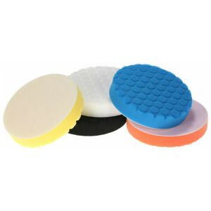 HEGUYEY Polishing Pad, 5 Pieces 150mm/6 Inch Polishing Sponge Polishing Kit for Car Polisher Buffer Pad/for ro/da Dual Action Polisher Buffing HEGUYEY Polishing Pad, 5 Pieces 150mm/6 Inch Polishing Sponge Polishing Kit for Car Polisher Buffer Pad/for ro/da Dual Action Polisher Buffing