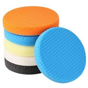 TEHTUY Polishing Pad, 5 Pieces 180mm/7 Inch Polishing Sponge Car Polishing Kit Polisher Pad/for RO/DA Dual Action Polisher Polishing -SPPS7M5 TEHTUY Polishing Pad, 5 Pieces 180mm/7 Inch Polishing Sponge Car Polishing Kit Polisher Pad/for RO/DA Dual Action Polisher Polishing -SPPS7M5