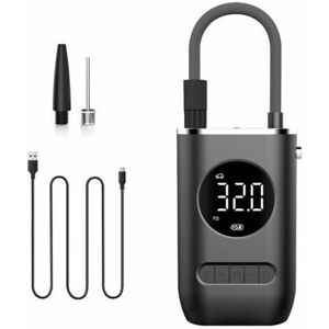 BASETBL Portable Air Compressor, 150 PSI Mini Electric Bike Pump with Digital Display and LED Light, 4000 mAh Battery, Cordless Car Tire Inflator for BASETBL Portable Air Compressor, 150 PSI Mini Electric Bike Pump with Digital Display and LED Light, 4000 mAh Battery, Cordless Car Tire Inflator for