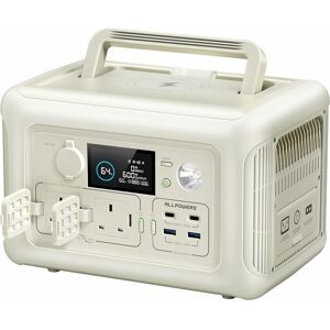 Allpowers - R600 Portable Power Station, Recharge from 0-100% in 1 Hour, 299Wh Solar Generator LiFeP04 Battery with 2x 600W (1200W Surge) ac Outlets, Allpowers - R600 Portable Power Station, Recharge from 0-100% in 1 Hour, 299Wh Solar Generator LiFeP04 Battery with 2x 600W (1200W Surge) ac Outlets,