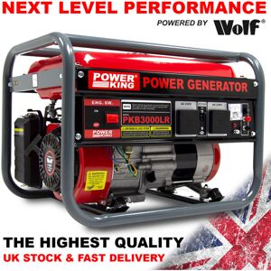 2200w Generator Petrol 4-Stroke 2.75KVA Recoil Start PowerKing 2200w Generator Petrol 4-Stroke 2.75KVA Recoil Start PowerKing
