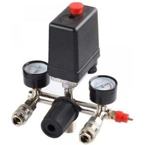 WOIYIC Pressure regulator with pressure switch for compressor Pressure switch with 2 displays WOIYIC Pressure regulator with pressure switch for compressor Pressure switch with 2 displays
