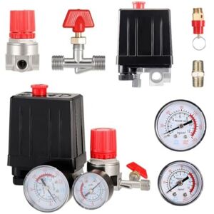 ODIPIE Pressure switch for 220V air compressor, pressure regulator, manometer ODIPIE Pressure switch for 220V air compressor, pressure regulator, manometer