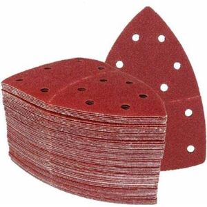 SNQ Priority Sanding Triangles │ 60 pieces │ 11 holes │ 105 x 152 mm │ Mixpack (10 x grit 40/60/80/120/180/240 each) │ for multiple sanders │ Abrasive SNQ Priority Sanding Triangles │ 60 pieces │ 11 holes │ 105 x 152 mm │ Mixpack (10 x grit 40/60/80/120/180/240 each) │ for multiple sanders │ Abrasive