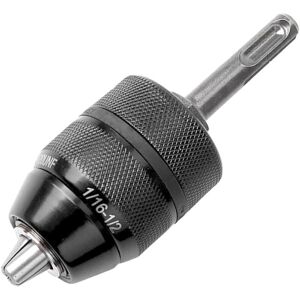 BEIJIYI Professional heavy duty keyless drill chuck 2-13mm 1/2-20 UNF with quick change and 6.35mm (1/2") SDS adapter BEIJIYI Professional heavy duty keyless drill chuck 2-13mm 1/2-20 UNF with quick change and 6.35mm (1/2") SDS adapter