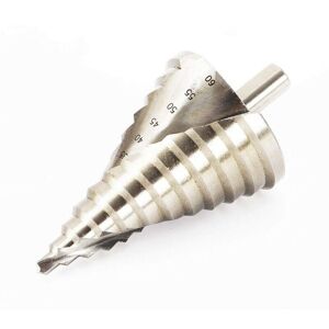 Memkey - Professional hss Step Drill - Cone Drill Bit Set, Taper Drill for Stainless Steel, Metal, Wood, Plastic (6-60 mm, Shaft Length: 12 mm) Memkey - Professional hss Step Drill - Cone Drill Bit Set, Taper Drill for Stainless Steel, Metal, Wood, Plastic (6-60 mm, Shaft Length: 12 mm)