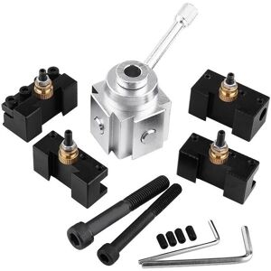 Gotrays - Quick Change Turning Tool Steel Lathe Tool Holder for Lathes, Drills, Metal Lathes Gotrays - Quick Change Turning Tool Steel Lathe Tool Holder for Lathes, Drills, Metal Lathes