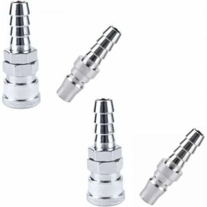 MCBOSON Quick coupling for compressed air, air hose, coupling connector, pneumatic fitting for compressor, pneumatic quick connector (2 pairs SH20 + PH20) MCBOSON Quick coupling for compressed air, air hose, coupling connector, pneumatic fitting for compressor, pneumatic quick connector (2 pairs SH20 + PH20)