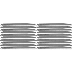 Ufixt - Reciprocating Saw Blade Multipurpose 300mm Length 5-8tpi - Bi Metal Pack of 20 Ufixt - Reciprocating Saw Blade Multipurpose 300mm Length 5-8tpi - Bi Metal Pack of 20