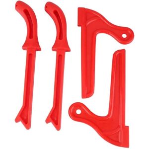 TORMATOR (Red) 4-Piece Safety Push Stick Set, Hand Protection for Table Saws, Band Saws, and Tabletop Woodworking Tools TORMATOR (Red) 4-Piece Safety Push Stick Set, Hand Protection for Table Saws, Band Saws, and Tabletop Woodworking Tools